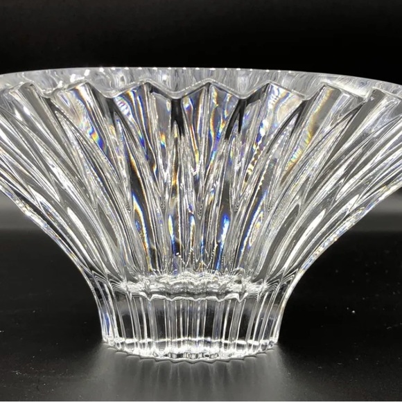 Rare! ROGASKA Crystal Bowl Made In Slovenia. An outstanding beautiful bowl.￼ - Picture 3 of 10